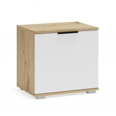 Apavu skapītis CLIF ST-50, ozols artisan/balts